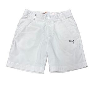 Puma White Golf Shorts Size Medium